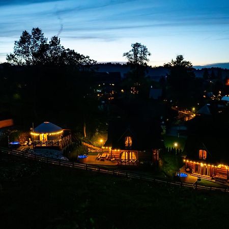 Jurta Na Wypasie - Luksusowy Namiot Z Widokiem Na Gory - Jacuzzi, Sauna, Split Ac, Private, Star View Zakopane Kültér fotó