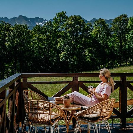 Jurta Na Wypasie - Luksusowy Namiot Z Widokiem Na Gory - Jacuzzi, Sauna, Split Ac, Private, Star View Zakopane Kültér fotó