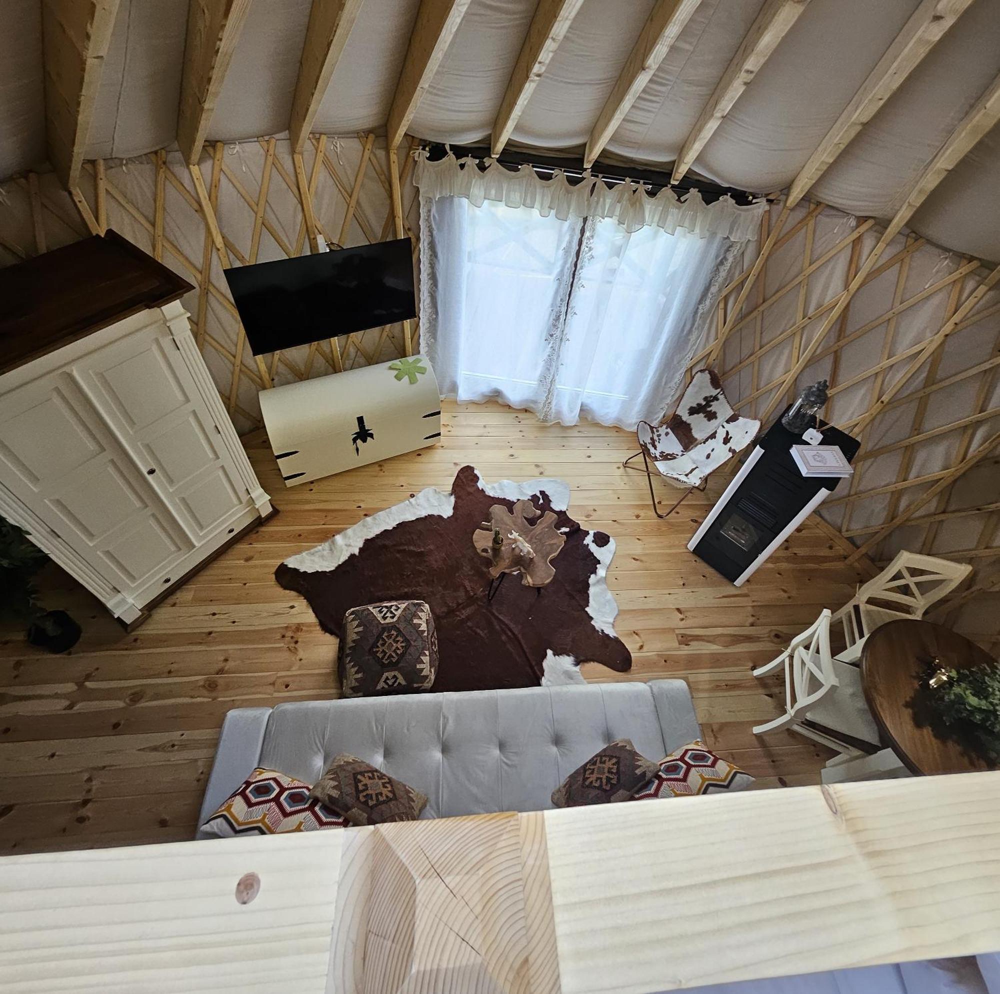 Jurta Na Wypasie - Luksusowy Namiot Z Widokiem Na Gory - Jacuzzi, Sauna, Split Ac, Private, Star View Zakopane Kültér fotó
