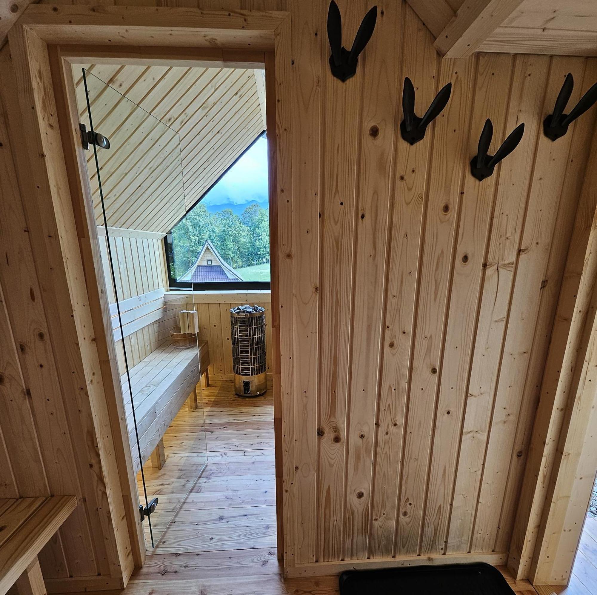 Jurta Na Wypasie - Luksusowy Namiot Z Widokiem Na Gory - Jacuzzi, Sauna, Split Ac, Private, Star View Zakopane Kültér fotó