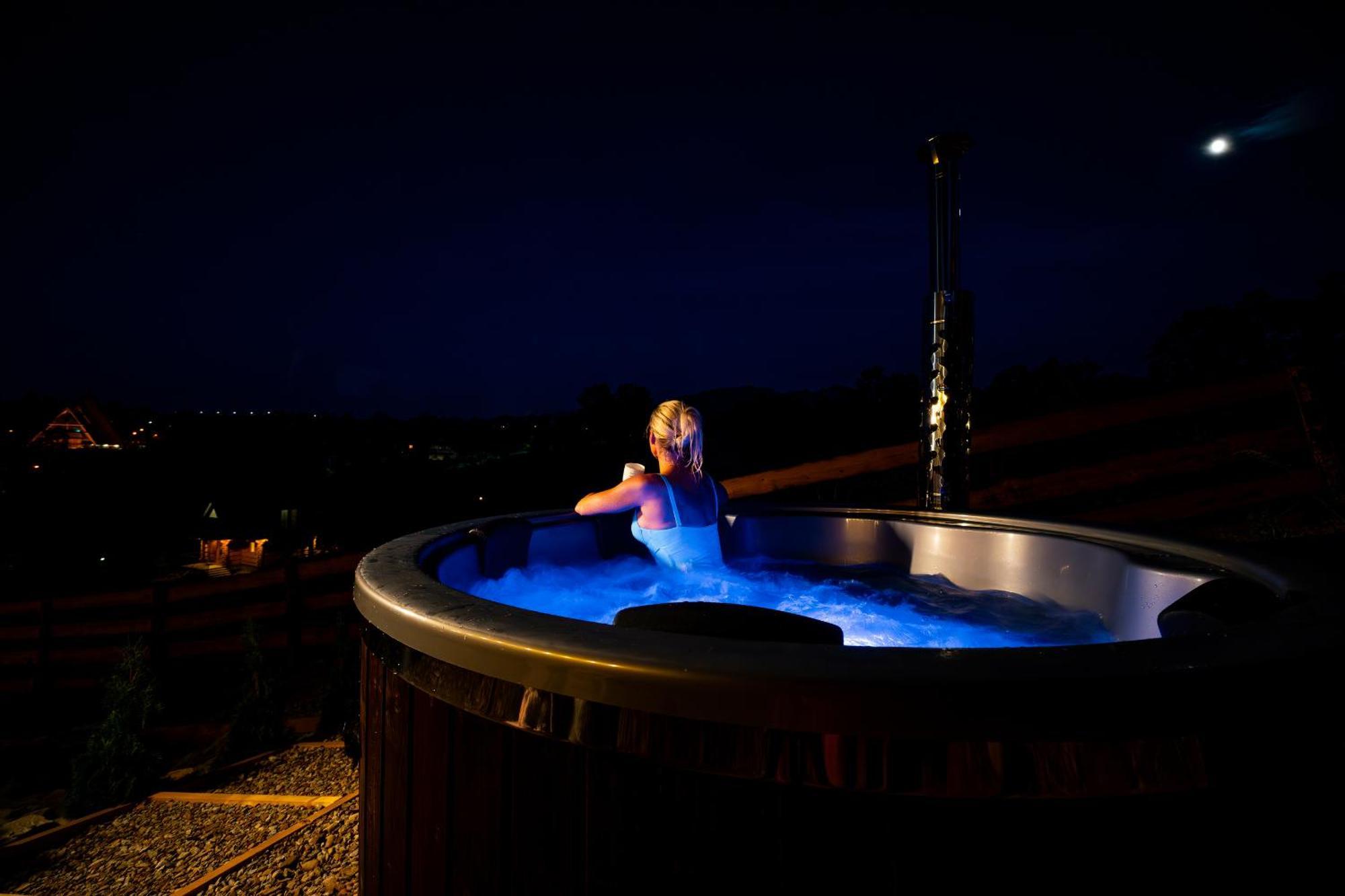 Jurta Na Wypasie - Luksusowy Namiot Z Widokiem Na Gory - Jacuzzi, Sauna, Split Ac, Private, Star View Zakopane Kültér fotó