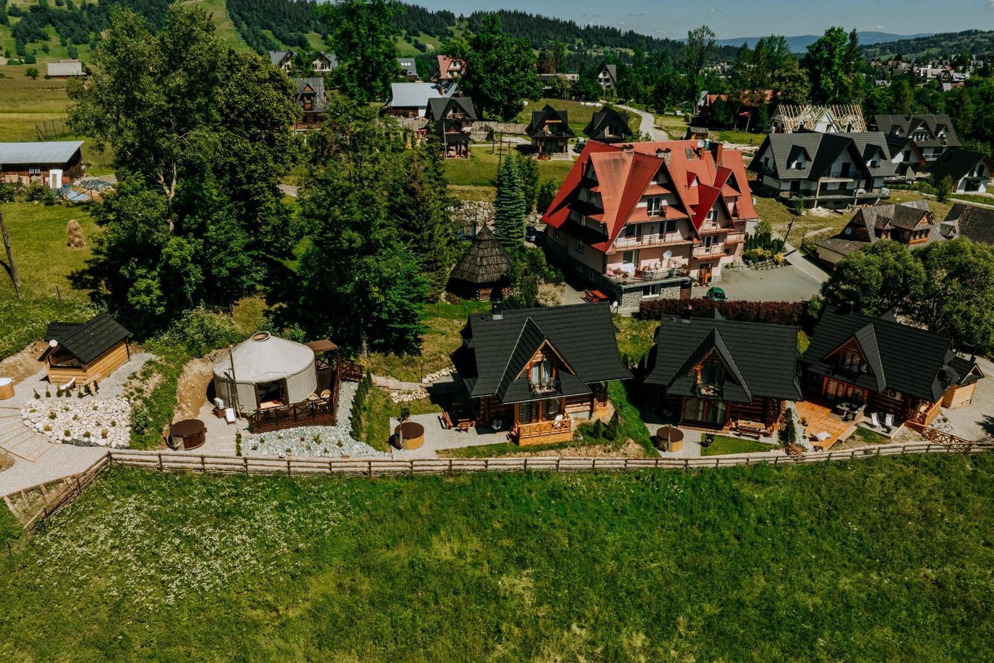 Jurta Na Wypasie - Luksusowy Namiot Z Widokiem Na Gory - Jacuzzi, Sauna, Split Ac, Private, Star View Zakopane Kültér fotó