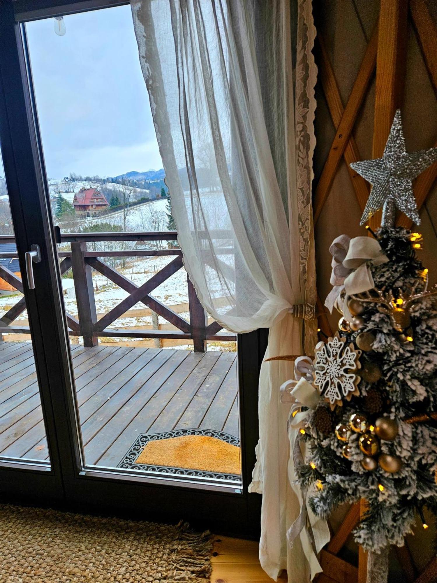Jurta Na Wypasie - Luksusowy Namiot Z Widokiem Na Gory - Jacuzzi, Sauna, Split Ac, Private, Star View Zakopane Kültér fotó